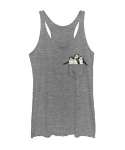 Women’s Star Wars The Last Jedi Porgs In My Pocket Racerback Tank Top