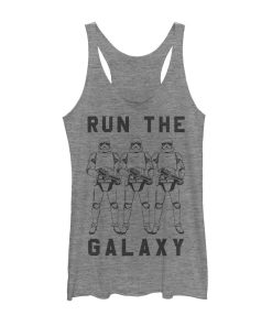 Women’s Star Wars The Last Jedi Run the Galaxy Racerback Tank Top