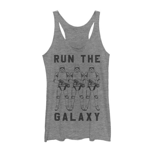 Women’s Star Wars The Last Jedi Run the Galaxy Racerback Tank Top