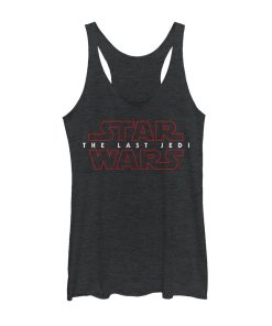 Women’s Star Wars The Last Jedi Sleek Logo Racerback Tank Top