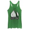 Women’s Star Wars The Last Jedi St. Patrick’s Day Lucky Porg Racerback Tank Top