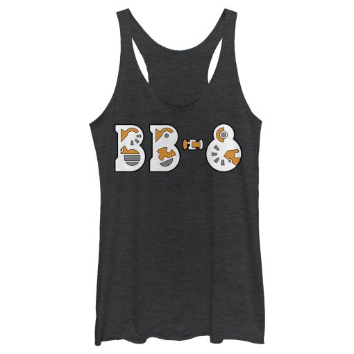 Women’s Star Wars The Rise of Skywalker BB-8 Gear Racerback Tank Top