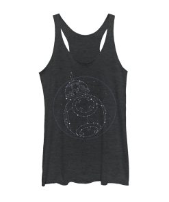 Women’s Star Wars The Rise of Skywalker BB-8 Starry Constellation Racerback Tank Top