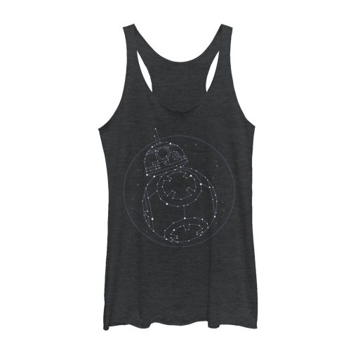 Women’s Star Wars The Rise of Skywalker BB-8 Starry Constellation Racerback Tank Top