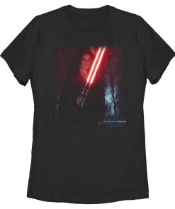 Women’s Star Wars The Rise of Skywalker Dark Rey Double Saber T-Shirt