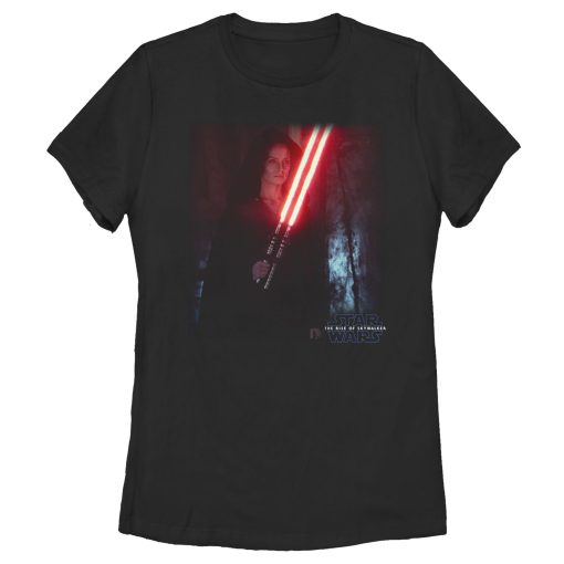 Women’s Star Wars The Rise of Skywalker Dark Rey Double Saber T-Shirt