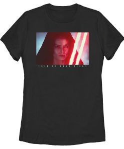 Women’s Star Wars The Rise of Skywalker Dark Rey Your Fight T-Shirt