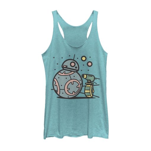 Women’s Star Wars The Rise of Skywalker Droid Cuties Racerback Tank Top