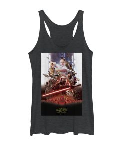 Women’s Star Wars The Rise of Skywalker Epic Poster Racerback Tank Top