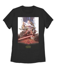 Women’s Star Wars The Rise of Skywalker Epic Poster T-Shirt