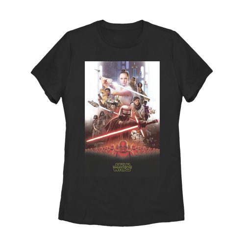 Women’s Star Wars The Rise of Skywalker Epic Poster T-Shirt