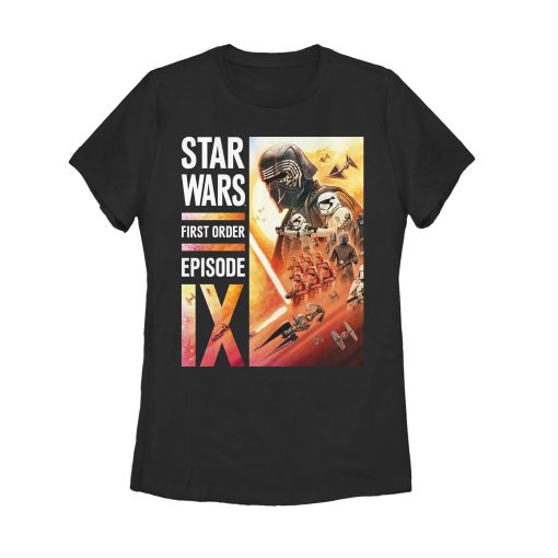 Women’s Star Wars The Rise of Skywalker First Order Glow T-Shirt