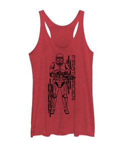 Women’s Star Wars The Rise of Skywalker First Order Sith Trooper Racerback Tank Top