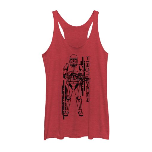 Women’s Star Wars The Rise of Skywalker First Order Sith Trooper Racerback Tank Top