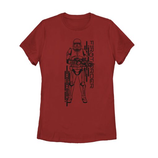 Women’s Star Wars The Rise of Skywalker First Order Sith Trooper T-Shirt