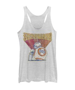 Women’s Star Wars The Rise of Skywalker Groovy Droid Duo Racerback Tank Top