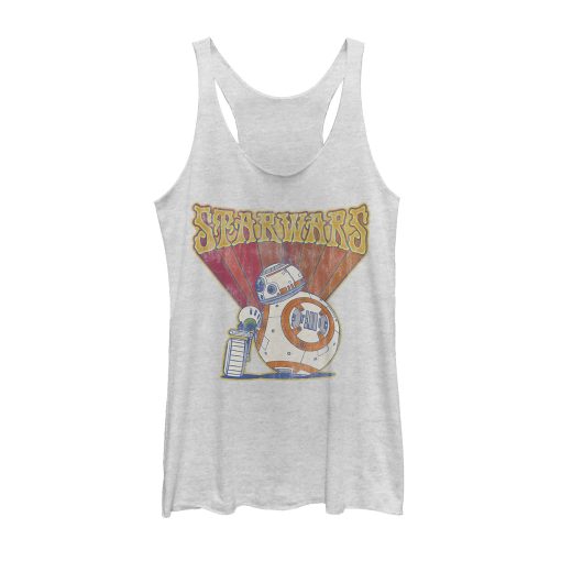 Women’s Star Wars The Rise of Skywalker Groovy Droid Duo Racerback Tank Top