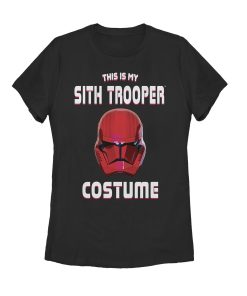 Women’s Star Wars The Rise of Skywalker Halloween Sith Trooper Costume T-Shirt