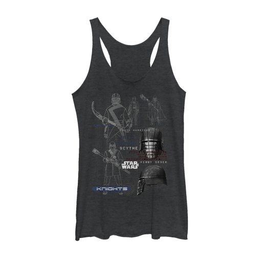 Women’s Star Wars The Rise of Skywalker Knights of Ren Warrior Racerback Tank Top