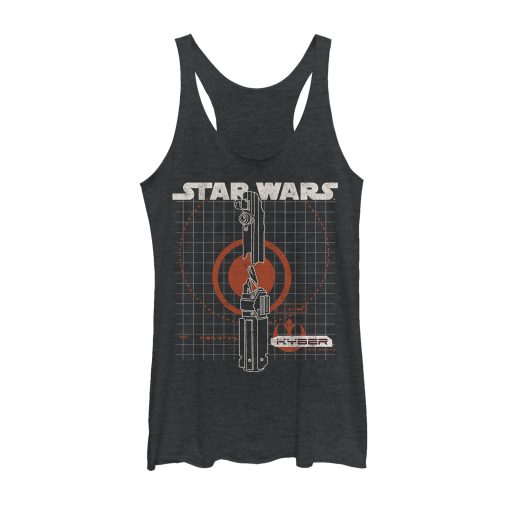 Women’s Star Wars The Rise of Skywalker Kyber Crystal Racerback Tank Top