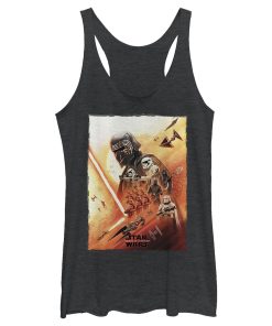 Women’s Star Wars The Rise of Skywalker Kylo Poster Racerback Tank Top