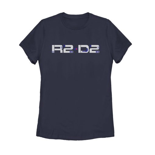 Women’s Star Wars The Rise of Skywalker R2-D2 Text T-Shirt