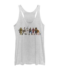 Women’s Star Wars The Rise of Skywalker Rebel Line Racerback Tank Top