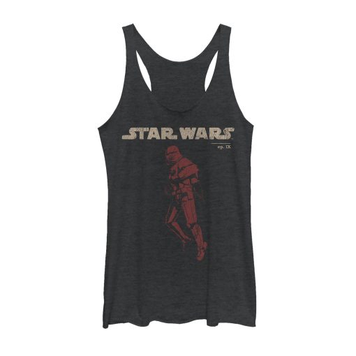 Women’s Star Wars The Rise of Skywalker Retro Sith Trooper Flight Racerback Tank Top