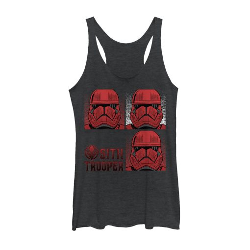 Women’s Star Wars The Rise of Skywalker Sith Trooper Panels Racerback Tank Top