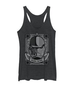 Women’s Star Wars The Rise of Skywalker Sith Trooper Playing Card Racerback Tank Top