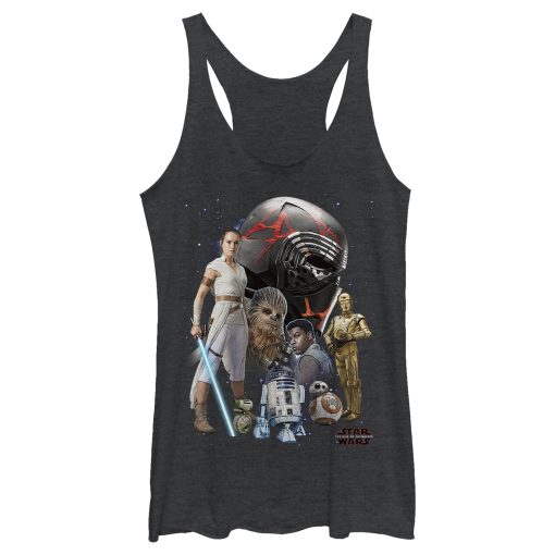 Women’s Star Wars The Rise of Skywalker Sith Villain Trooper Racerback Tank Top