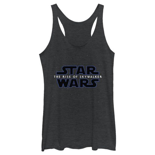 Women’s Star Wars The Rise of Skywalker Starry Logo Racerback Tank Top