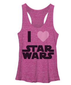Women’s Star Wars True Love Racerback Tank Top