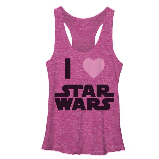 Women’s Star Wars True Love Racerback Tank Top