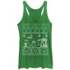 Women’s Star Wars Ugly Christmas Hoth Sweet Hoth Racerback Tank Top