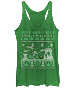 Women’s Star Wars Ugly Christmas Hoth Sweet Hoth Racerback Tank Top
