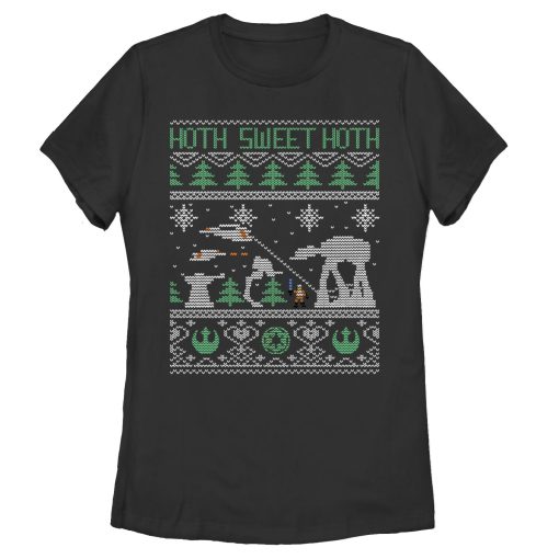 Women’s Star Wars Ugly Christmas Hoth Sweet Hoth T-Shirt