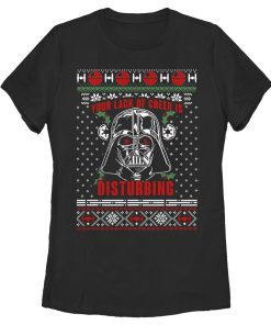 Women’s Star Wars Ugly Christmas Sith Lord T-Shirt