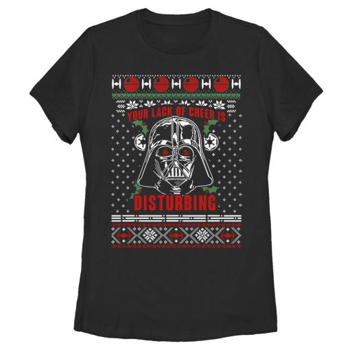 Women’s Star Wars Ugly Christmas Sith Lord T-Shirt