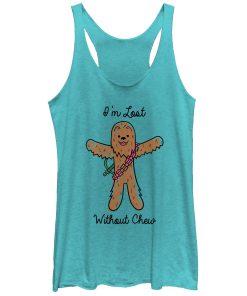 Women’s Star Wars Valentine’s Day Lost Without Chew Racerback Tank Top
