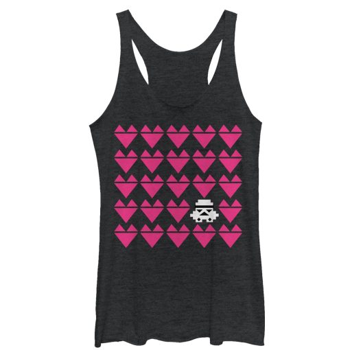 Women’s Star Wars Valentine’s Day Stormtrooper Racerback Tank Top