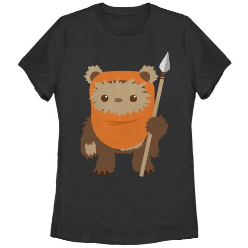 Women’s Star Wars Wicket Ewok Cartoon T-Shirt