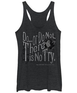 Women’s Star Wars Yoda Do or Do Not Racerback Tank Top