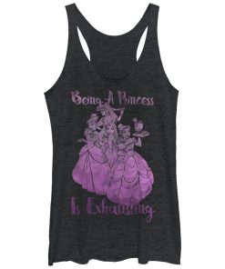 Women’s Tangled Being a Princess is Exhausting Racerback Tank Top