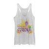 Women’s Tangled Greetings from Corona Racerback Tank Top