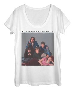 Women’s The Breakfast Club Detention Group Pose Scoop Neck