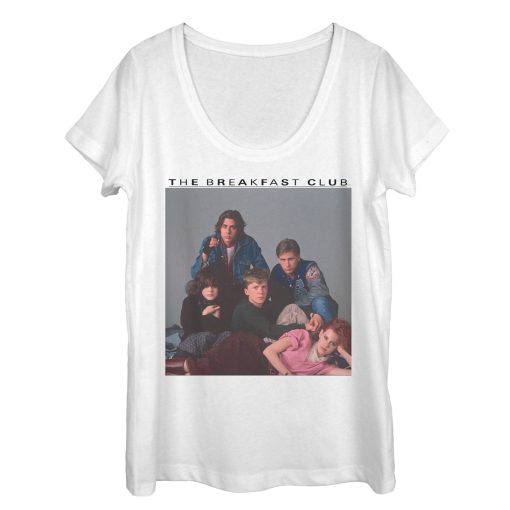 Women’s The Breakfast Club Detention Group Pose Scoop Neck