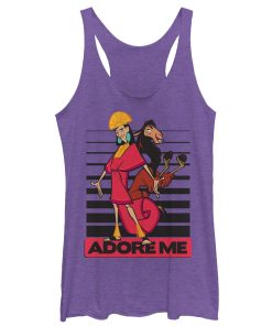 Women’s The Emperor’s New Groove Adore Me Racerback Tank Top