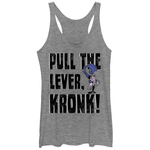 Women’s The Emperor’s New Groove Lever Kronk Racerback Tank Top