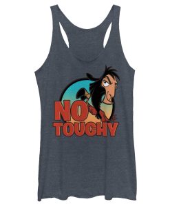 Women’s The Emperor’s New Groove No Touchy Point Racerback Tank Top